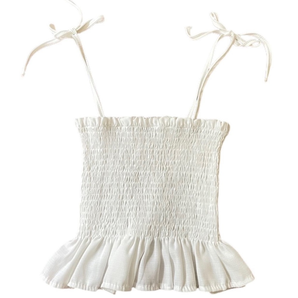 Dainty white blouse